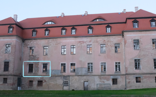 Obraz przedstawiający ARCHITEKTONICZNE CIEKAWOSTKI W PAŁACU JERZMANOWA część 6.