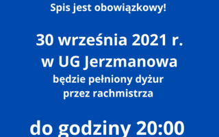 Obraz przedstawiający Ostatni dzień Spisu Powszechnego, ostatni dyżur rachmistrza w Urzędzie!