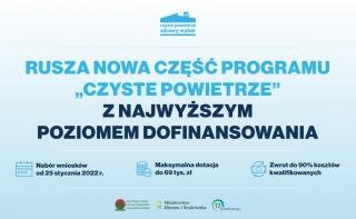 Obraz przedstawiający Rusza nowa część programu "Czyste Powietrze"