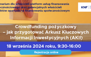 Obraz przedstawiający Webinarium organizowane w ramach projektu edukacyjnego Centrum Edukacji dla Uczestników  Rynku – CEDUR