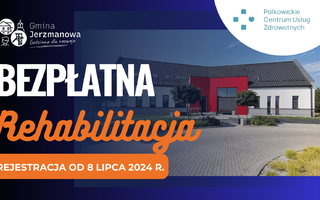 Obraz przedstawiający Ruszamy z kolejną edycją bezpłatnych świadczeń gwarantowanych w zakresie rehabilitacji leczniczej finansowanych z budżetu Gminy Jerzmanowa!