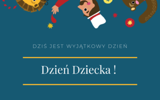 Obraz przedstawiający Dzień Dziecka