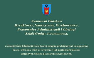 Obraz przedstawiający Dzień Edukacji Narodowej