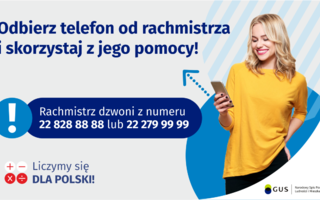 Obraz przedstawiający Nie spisałeś się przez Internet? Spodziewaj się telefonu od rachmistrza!