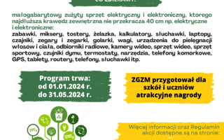 Obraz przedstawiający Związek Gmin Zagłębia Miedziowego organizuje ekologiczną akcję „Zbiórka elektroodpadów w szkołach”
