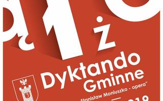 Obraz przedstawiający Dyktando Gminne pn. "Stanisław Moniuszko - opera"
