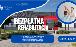 Bezpłatna rehabilitacja mieszkańców Gminy Jerzmanowa 2025