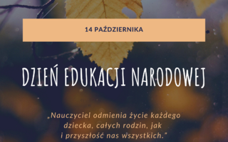 Obraz przedstawiający Dzień Edukacji Narodowej