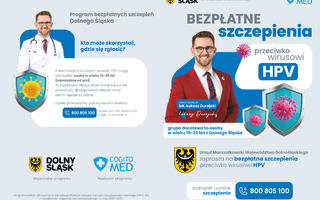 Rusza Program polityki zdrowotnej w zakresie profilaktyki zakażeń wirusem brodawczaka ludzkiego (HPV) dla mieszkańców Dolnego Śląska na lata 2025-2027!