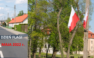 Obraz przedstawiający 2 maja - Dzień Flagi Rzeczypospolitej Polskiej