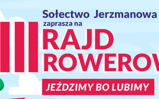 Obraz przedstawiający VIII Rajd Rowerowy &quot;Jeździmy bo lubimy&quot;