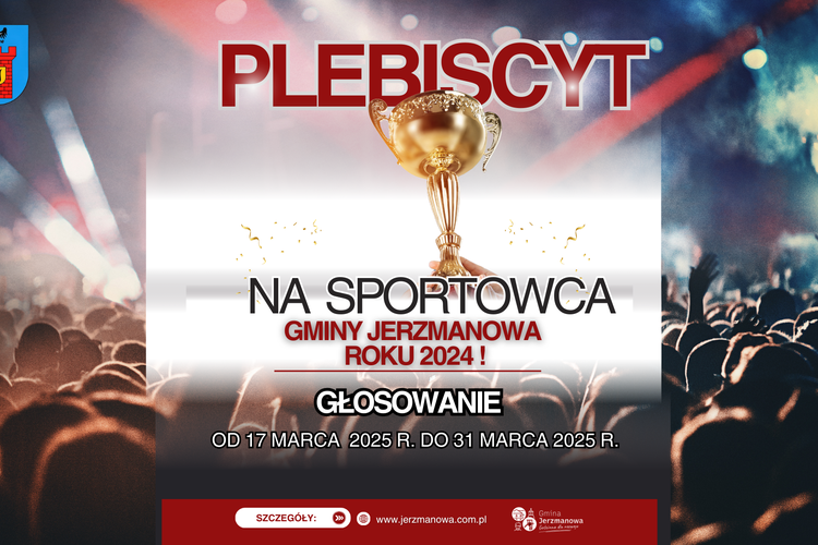 Rozpoczynamy głosowanie na Sportowca Gminy Jerzmanowa 2024!