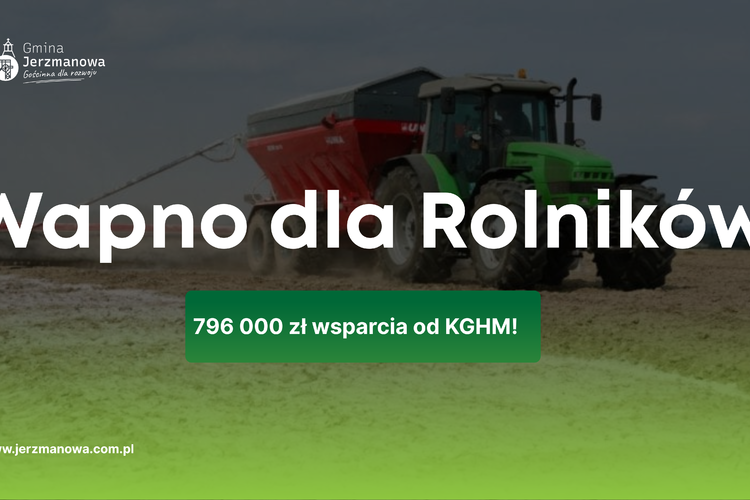 Wapno dla Rolników – 796 000 zł wsparcia od KGHM!