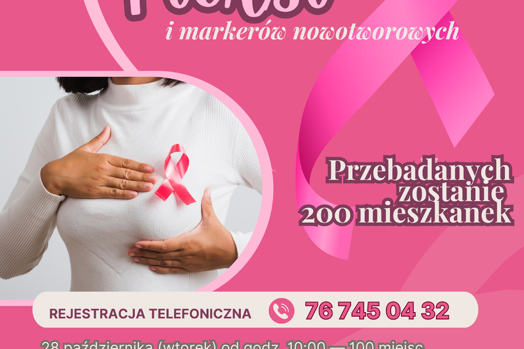 Zapraszamy do udziału w programie profilaktycznym – badania USG piersi i markerów nowotworowych