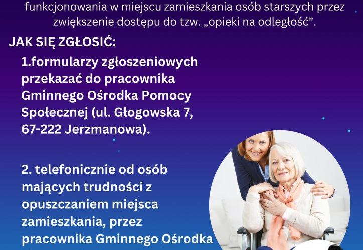 Opaski bezpieczeństwa – Rekrutacja do Programu „Korpus Wsparcia Seniorów” rozpoczęta.